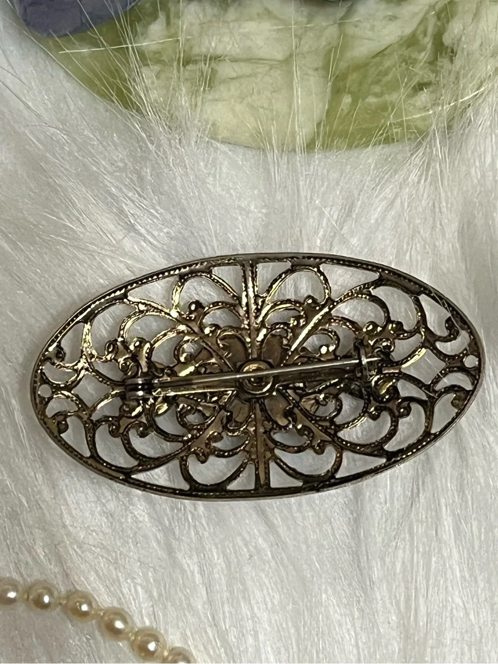 Vintage Opal Brooch